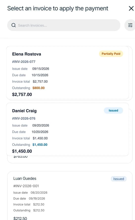 Stripe, PayPal & manual payments