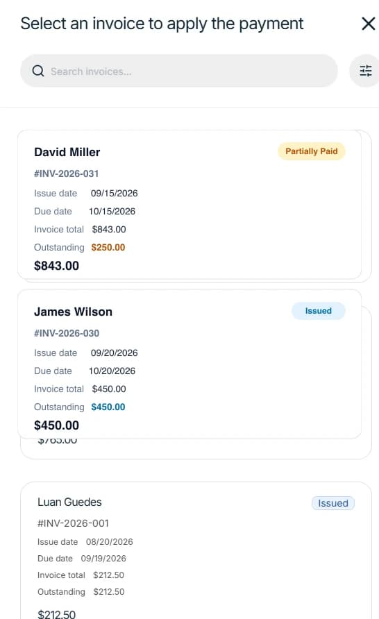 Payments